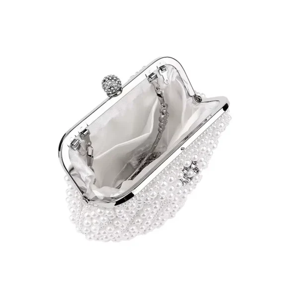 RhinestonePearl Evening Bag Ladies Dress Dress Evening Bag Women Fashion Bag - Image 2