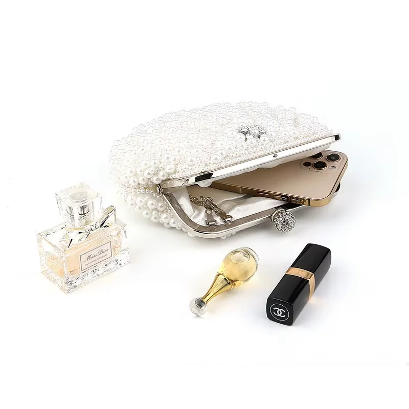 RhinestonePearl Evening Bag Ladies Dress Dress Evening Bag Women Fashion Bag - Image 3