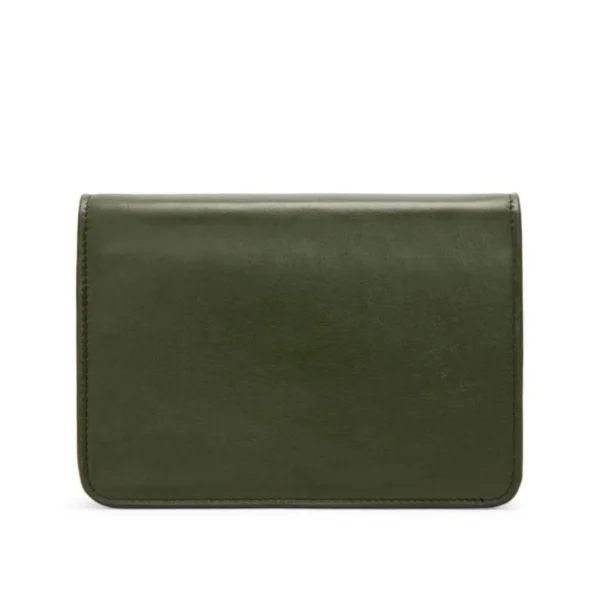 Suede Calfskin Flap Pochette – Detachable Chain Shoulder Bag - Image 2
